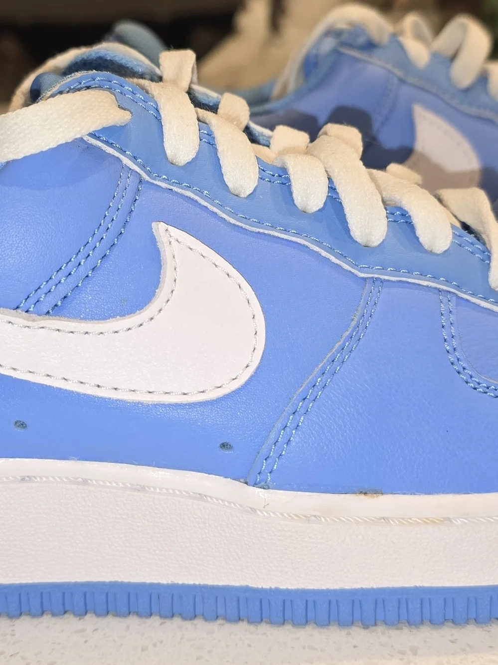 Nike Air Force 1 Low 'Color of the Month' sneakers in University Blue